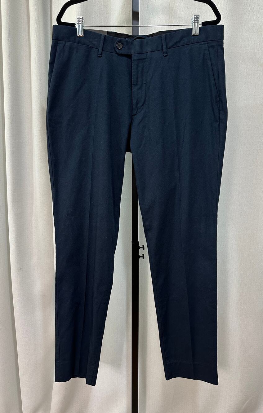 J. Lindeberg Men's Grant Micro Texture Golf Pants JL Navy Size 38 US (54 EU) NWT